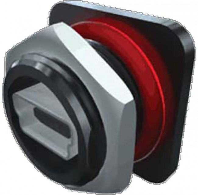 SPM-05-S-B-VT1-PF, USB Connectors IP68 Sealed Mini USB Port