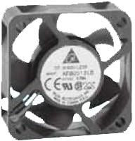 AFB0524VHD-R00, DC Fans Tubeaxial Fan, 50x20mm, 24VDC, Ball Bearing, 3-Lead Wires, Locked Rotor Sensor