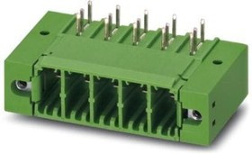 1721038, Pluggable Terminal Blocks 4 Pos 7.62mm pitch Through Hole Header
