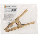 16-0053-9, Зажим «крокодил» 315 А 170 мм для сварки (латунь) Профи РОССИЯ 16-0053-9, Зажим «крокодил» 315 А 170 мм для сварки (латунь) Профи РОССИЯ