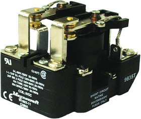 199X-3, Industrial Relays Open Style Power Rly SPDT, 40 A