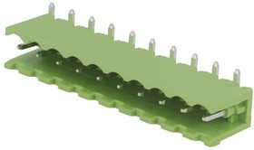 XY2500R-C-5.08-10PIN, Разъемный клеммник, Ш.контактов: 5,08мм, Кол-во полюс: 10, гнездо