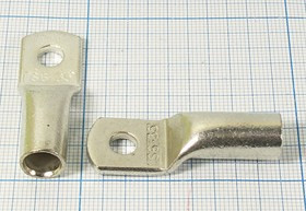 Клемма"O", d 6,0мм, 35,0мм2, медь луженая, обжимная Клемма"O", d 6,0мм, 35,0мм2, медь луженая, обжимная