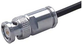 11_BNT-50-2-1/103_NE, 50 Straight Cable Mount, Plug, Coaxial 11_BNT-50-2-1/103_NE, 50 Straight Cable Mount, Plug, Coaxial