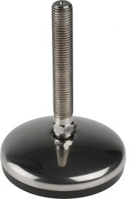 A105/022, M16 Stainless Steel Adjustable Foot, 1000kg Static Load Capacity 3.5° Tilt Angle