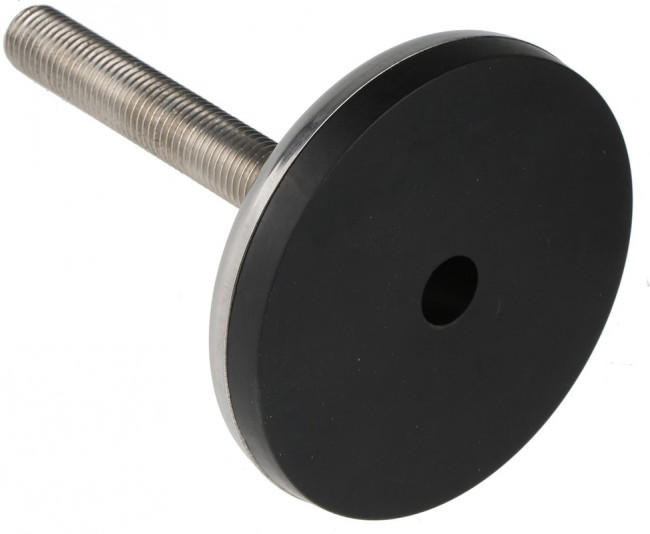 A105/022, M16 Stainless Steel Adjustable Foot, 1000kg Static Load Capacity 3.5° Tilt Angle