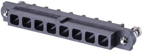 M80-263FC08-00-00, Корпус разъема, Datamate Mix-Tek M80, Гнездо, 8 вывод(-ов), 4 мм M80-263FC08-00-00, Корпус разъема, Datamate Mix-Tek M80, Гнездо, 8 вывод(-ов), 4 мм