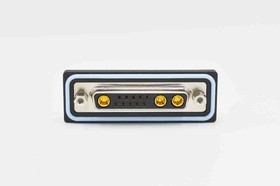 SDF-V09-213L051, SDF 9 Way Vertical PCB D-sub Connector Socket, 2.74mm Pitch, with 4-40 Boardlocks