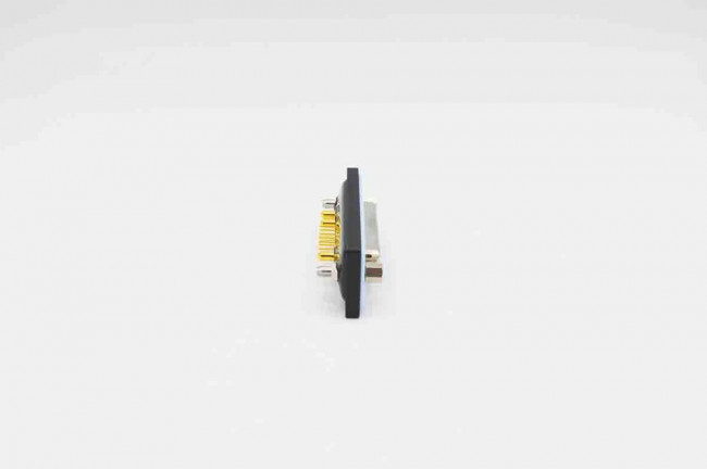 SDF-V09-213L051, SDF 9 Way Vertical PCB D-sub Connector Socket, 2.74mm Pitch, with 4-40 Boardlocks