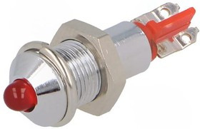 SMQD 06002, Индикат.лампа: LED, выпуклый, 12-14ВDC, Отв: d6,2мм, IP40, металл SMQD 06002, Индикат.лампа: LED, выпуклый, 12-14ВDC, Отв: d6,2мм, IP40, металл