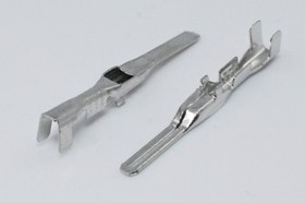 Клемма розетка, 2,2x0,6, 0,3-0,7мм2, латунь