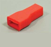 Кожух для клеммы розетка 6,4x0,8, 1H, красный Кожух для клеммы розетка 6,4x0,8, 1H, красный