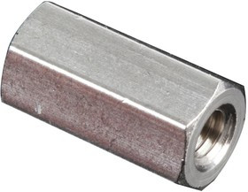 R40-1001802, Standoffs &amp; Spacers M4 x 18mm HEX SPACER BRASS 7mm A/F