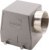 09300320523, Heavy Duty Power Connectors METAL HOOD HAN 32B 2 LVR LCKING