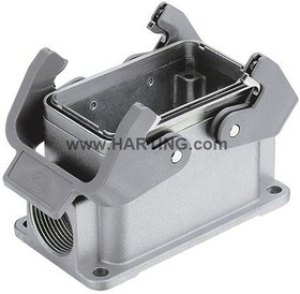 19628101271, Han EMC/B Heavy Duty Power Connector Housing, M25 x 2 Thread