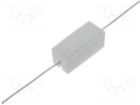 CRL5W-1R6, Резистор: силовой, керамический, THT, 1,6Ом, 5Вт, ±5%, 9,5x9,5х22мм