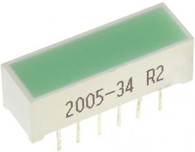 DF-3GD, LED модуль/6,8х19,9мм/ зеленый/568нм/9-52мкд