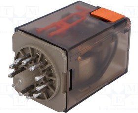 MT3210C4, Реле: электромагнитное, 3PDT, Uобмотки: 24ВDC, 10A/250ВAC, 475Ом