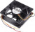 9S0824M4011, San Ace 9S Series Axial Fan, 24 V dc, DC Operation, 49.8m³/h, 1.44W, 60mA Max, 80 x 80 x 25mm