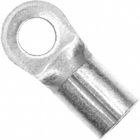 34892, TERMINAL, RING TONGUE, #6, CRIMP