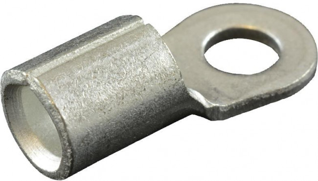 34892, TERMINAL, RING TONGUE, #6, CRIMP