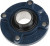 UCFC210, 4 Hole Flange Bearing Unit 50mm ID