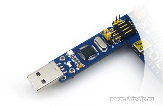 ST-LINK/V2 (mini), Внутрисхемный программатор/отладчик JTAG для мк STM8 и STM32 ST-LINK/V2 (mini), Внутрисхемный программатор/отладчик JTAG для мк STM8 и STM32