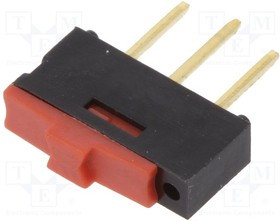 CL-SA-12C-22, Переключатель: движковый, Пол: 2, SPDT, 0,5A/12ВDC, ON-ON, -40-85°C