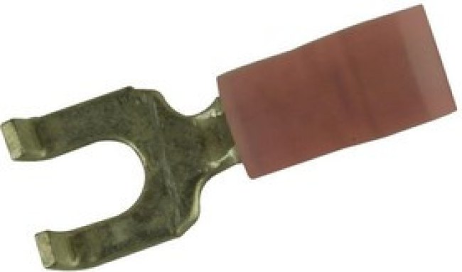 19127-0010, Terminals FLANGED SPADE AVIKRIMP
