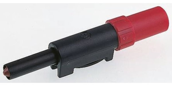 931825101, Red Male Banana Plug, 4 mm Connector, Screw Termination, 16A, 60V dc, Nickel Plating 931825101, Red Male Banana Plug, 4 mm Connector, Screw Termination, 16A, 60V dc, Nickel Plating