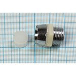 Патрон металлический с пластиковой гайкой для светодиода 8мм, 14x17мм;№14996 держатель светодиода\ 8