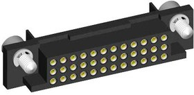 M80-7052705, Прямоугольный разъем, Datamate J-Tek M80, 27 контакт(-ов), Гнездо, 2 мм, Обжим, 2 ряда