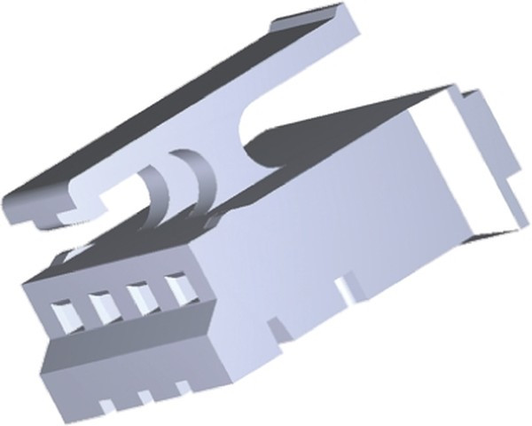 1735447-4, Headers &amp; Wire Housings 4 POS RECPT 2.0mm
