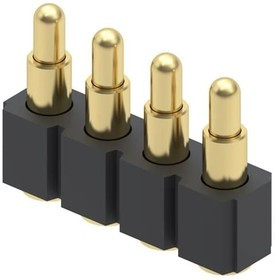 812-22-004-30-001101, Headers &amp;amp; Wire Housings 4P SPRNG LOAD HDR VERT MNT SNGL ROW