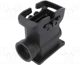 19430100233, Корпус: для прямоугольных разъемов; Han Eco B; на панель; прямой