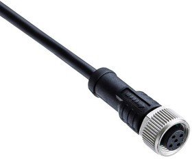 M12A-05BMMM-SL8N02, Соединительный кабель; M12; PIN: 5; прямой; 2м; вилка; 60ВAC; 4А M12A-05BMMM-SL8N02, Соединительный кабель; M12; PIN: 5; прямой; 2м; вилка; 60ВAC; 4А