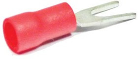 Клемма"U" d 3,7, 0,25-1,5S, обжимная, красная