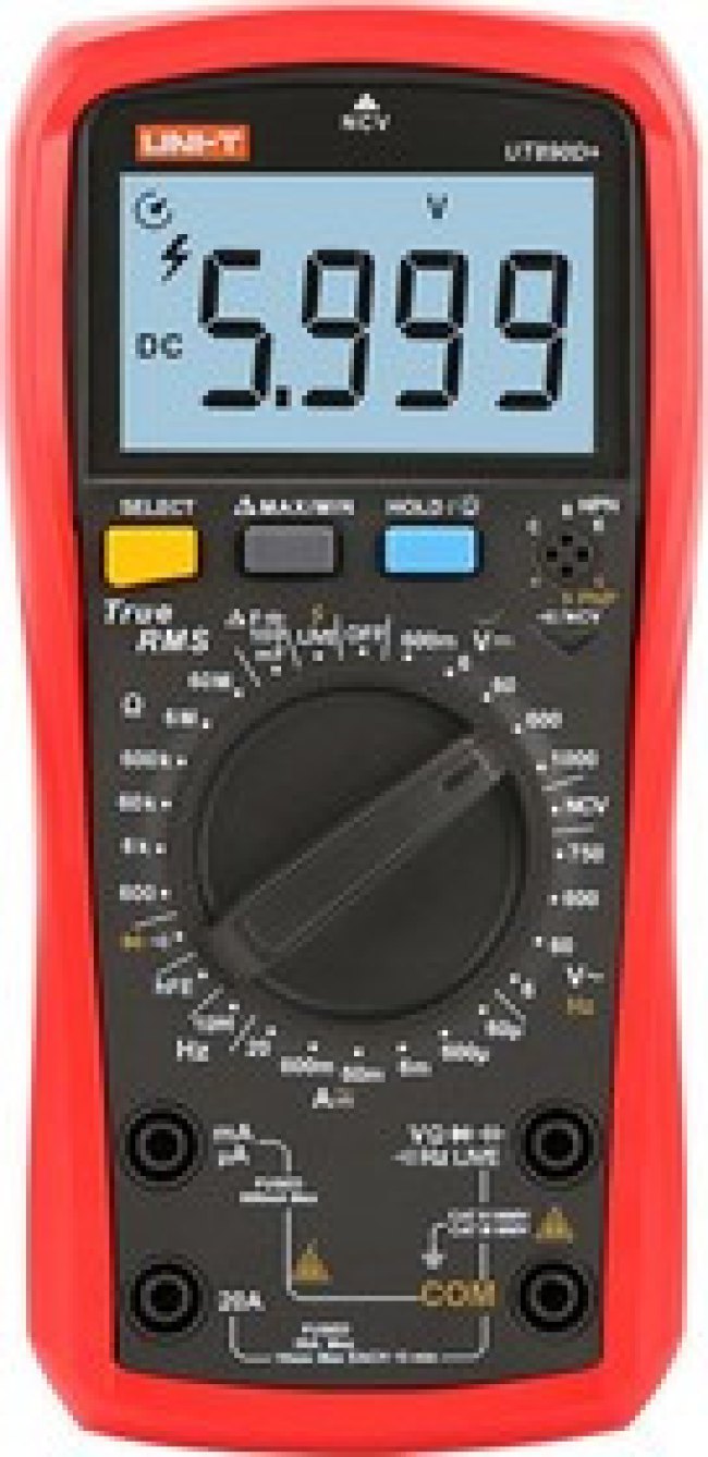 UT890D+ Мультиметр цифровой универсальный, True RMS 00-00002533 UT890D+ Мультиметр цифровой универсальный, True RMS 00-00002533