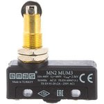 MN2MUM3, Микропереключатель 10А 250VAC с плунжером