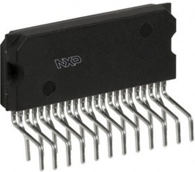 TDA8950J/N1,112, Усилитель низкой частоты, класс D, 2 х 150Вт [DBS23P]