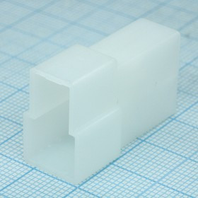 180908, Корпус разъема FASTIN-FASTON 6.3, розетка, 2 PIN, Matrix