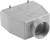 09300160421, Heavy Duty Power Connectors HAN 16B PG29 TOP METAL HOOD