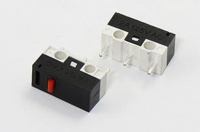 Микропереключатель , размер 13x 6 x 7, 2А, переключение ON-(ON), размер концевика H7.5, MSW-21-P