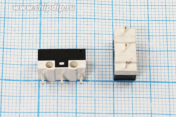 Микропереключатель , размер 13x 6 x 7, 2А, переключение ON-(ON), размер концевика H7.5, MSW-21-P