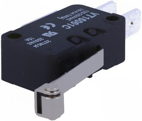VT16061C, Микропереключатель SNAP ACTION; с рычагом (с роликом); SPDT