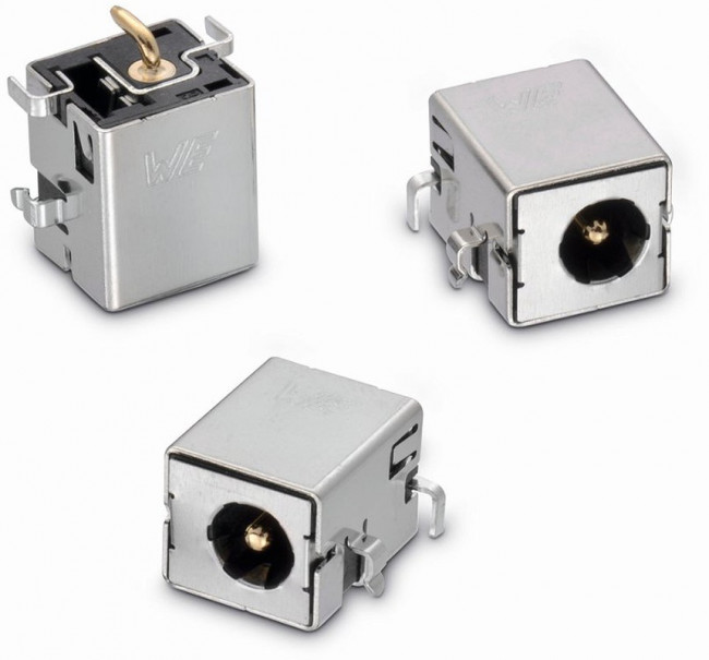 694105309102, Разъем Питания DC, Гнездо, 5.5 А, 1.65 мм, Монтаж в Сквозное Отверстие, Сквозное Отверстие 694105309102, Разъем Питания DC, Гнездо, 5.5 А, 1.65 мм, Монтаж в Сквозное Отверстие, Сквозное Отверстие