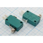 Микропереключатель, размер 29x10 x16, 3А, переключение ON-(ON), размер концевика L13, SF-6011,