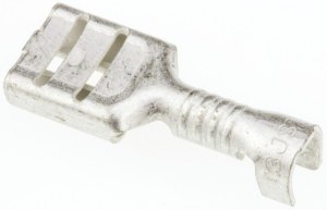 LTO-2.5T-250N, Spade Connector, Non-Insulated, 1 ... 2.5mm², Socket, Pack of 100 pieces LTO-2.5T-250N, Spade Connector, Non-Insulated, 1 ... 2.5mm², Socket, Pack of 100 pieces