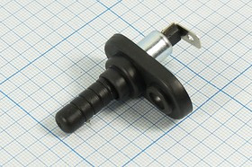 Микропереключатель, 20А, переключение ON-(OFF), ASW18-3, 12В, d 9.3