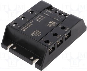 SR3-1275, Реле: полупроводниковое, Uупр: 4-30ВDC, 75А, 24-240ВAC, 3-фазный